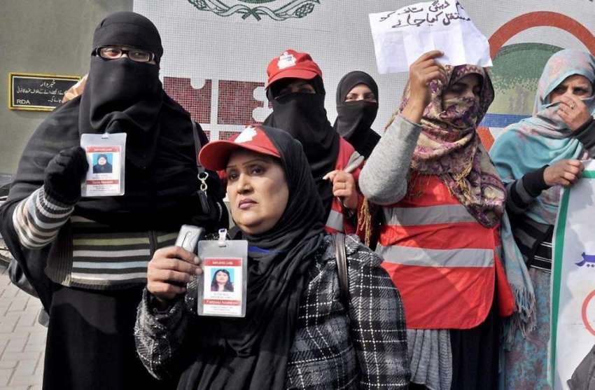 راولپنڈی: انسداد ڈینگی کے لیے کام کرنیوالی خواتین پریس کلب ..