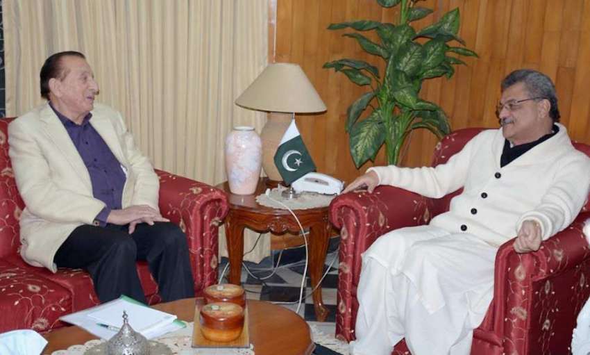 اسلام آباد: وفاقی وزیر غلام مرتضیٰ خان جتوئی سے گرنر گلگت ..