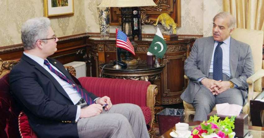 لاہور: وزیر اعلیٰ پنجاب محمد شہباز شریف سے امریکی قونصل ..