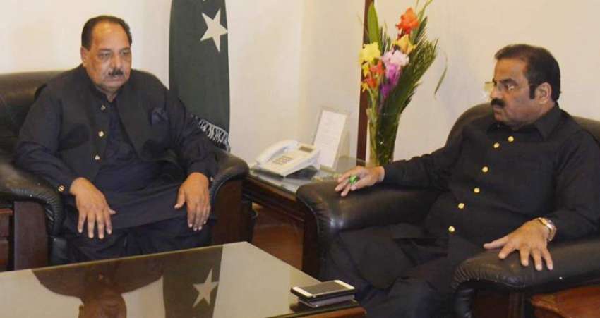 اسلام آباد: وزیر اعظم آزاد کشمیر چوہدری عبدالمجید سے سینئر ..