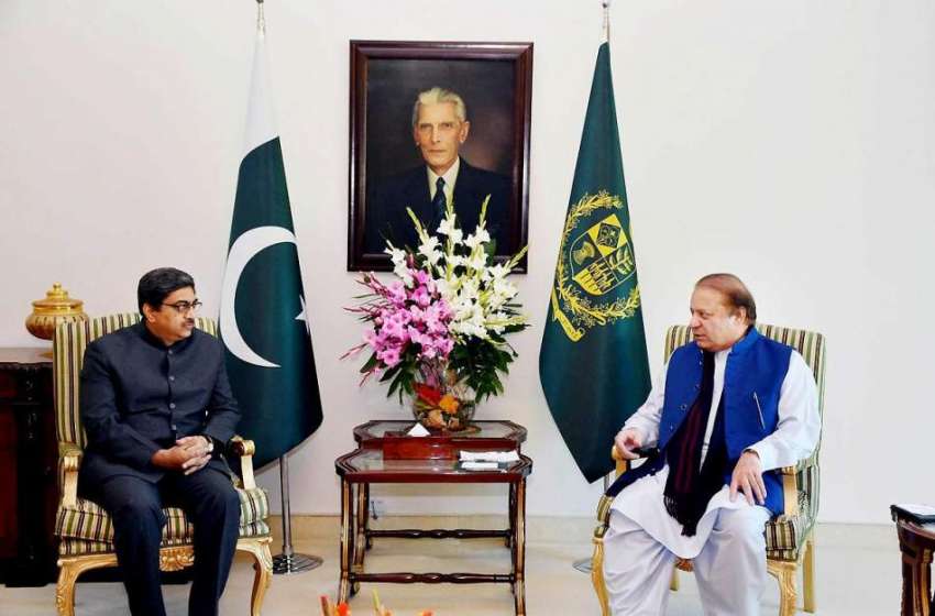 اسلام آباد: وزیر اعظم نواز شریف سے بھارتی ہائی کمشنر گوتم ..