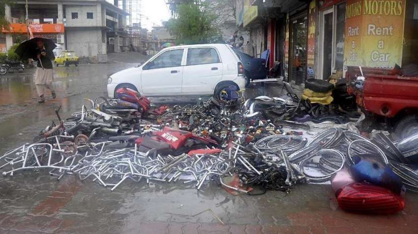 راولپنڈی: تھانہ وارث خان کی نا اہلی چوری کے موٹر سائیکلوں ..