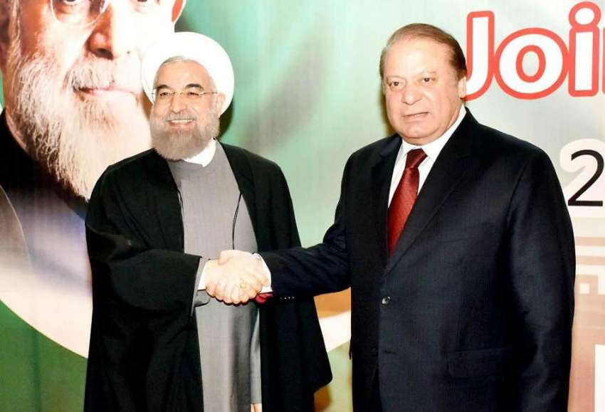 اسلام آباد: وزیر اعظم محمد نواز شریف پاک ایران مشترکہ تجارتی ..