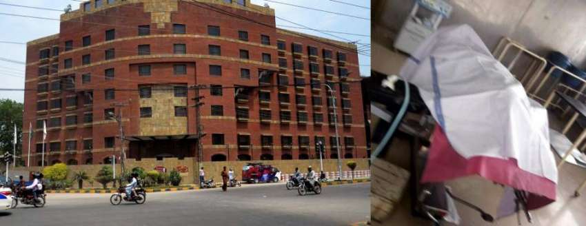 لاہور: نجی ہوٹل کی چھت سے چھلانگ لگا کر خود کشی کرنیوالی ..