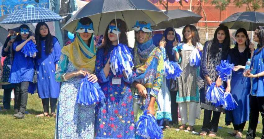 راولپنڈی: راولپنڈی میڈیکل کالج میں جاری سپورٹس ویک کے موقع ..