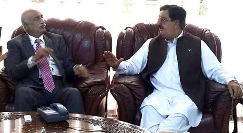 اسلام آباد: قومی اسمبلی میں قائد حزب اختلاف سید خورشید شاہ ..