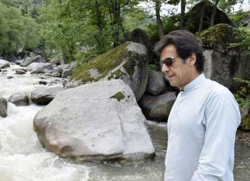  بٹگرام: چیئرمین پاکستان تحریک انصاف عمران خان بٹگرام میں ..