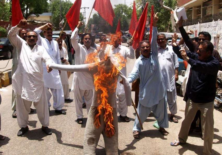 حیدر آباد: سندھ شوگر مل ورکرز فیڈریشن کے زیر اہتمام چیئرمین ..