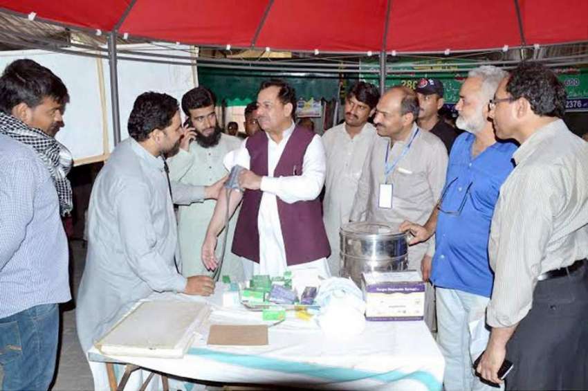 لاہور: صوبائی وزیر زراعت ڈاکٹر فرخ جاوید اسلام پورہ رمضان ..