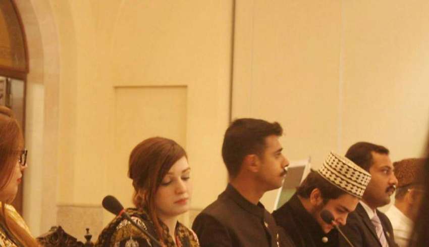 اسلام آباد: یکجہتی کشمیر کانفرنس سے شہیرسیالوی خطاب کر رہے ..