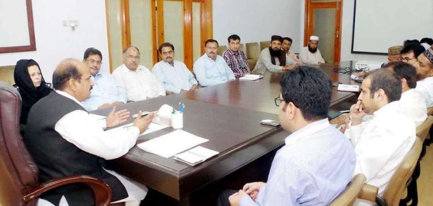 پاکپتن: ڈی سی او عرفان احمد سندھو ضلع امن کمیٹی کے اجلاس ..