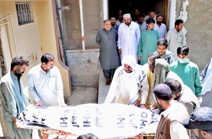 کوئٹہ: سریاب روڈ پر نا معلوم افراد کی فائرنگ سے جاں بحق ہونیوالے ..