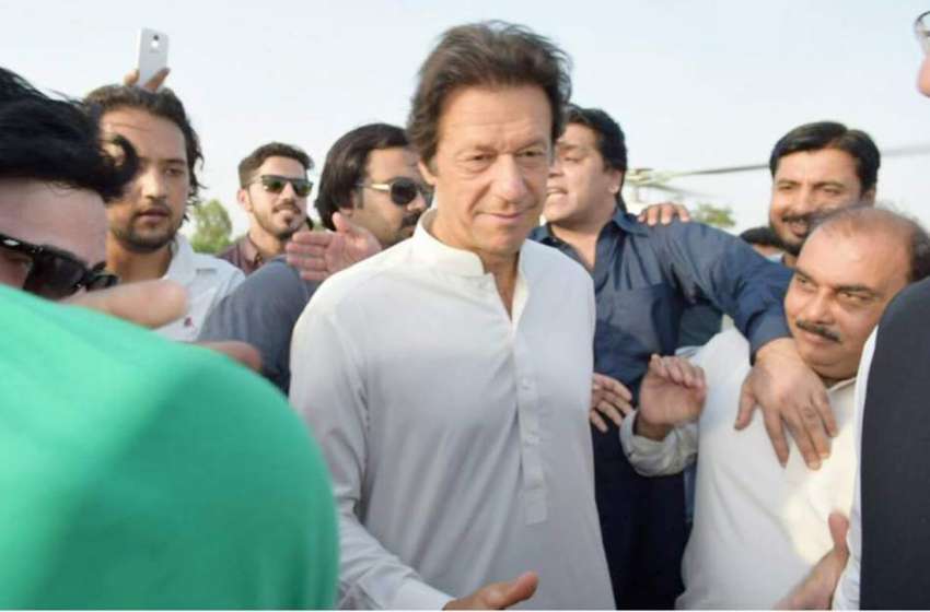 سیالکوٹ: چیئرمین پاکستان تحریک انصاف عمران خان پارٹی کارکنوں ..