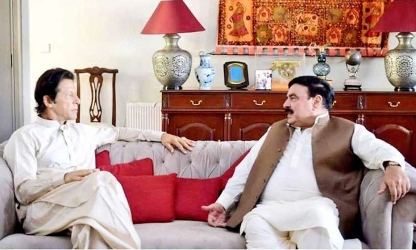اسلام آباد: چیئرمین پاکستان تحریک انصاف عمران خان سے عوامی ..