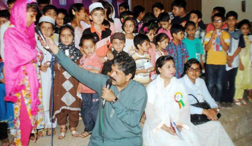 راولپنڈی: پریس کلب میں رمضان فیسٹیول کے منعقدہ پروگرام میں ..