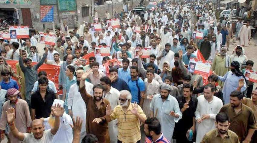 لاہور : سبزی منڈی کے تاجر ساتھیوں کے قاتلوں کی گرفتاری کے ..