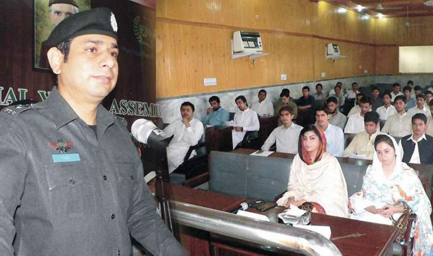 مردان: ڈی پی او مردان فیصل شہزاد صوبائی یوتھ اسمبلی مردان ..