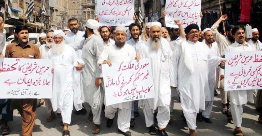 پشاور: جمعیت علمائے اسلام کے زیر اہتمام مقبوضہ کشمیر کے ..