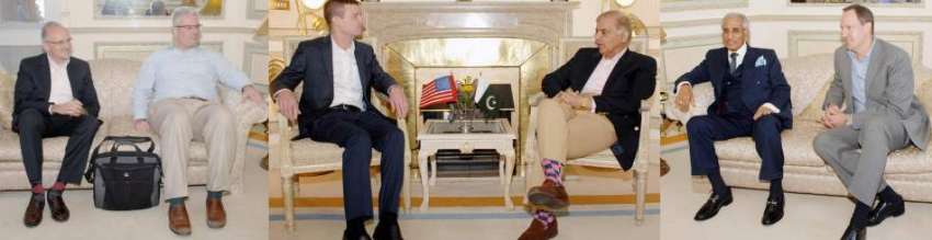لاہور: وزیر اعلیٰ پنجاب محمد شہباز شریف سے امریکہ کے سفیر ..