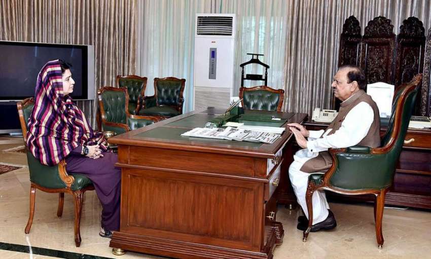اسلام آباد: صدر مملکت ممنون حسین سے بلوچستان اسمبلی کی اسپیکر ..