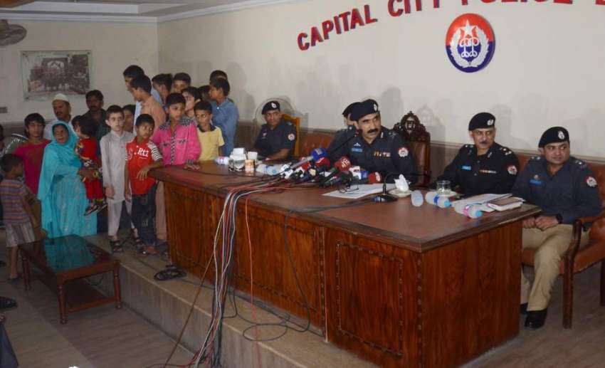 لاہور: پولیس لائین میں  CCPO لاہور امین وینس اغوا ہونے والے ..