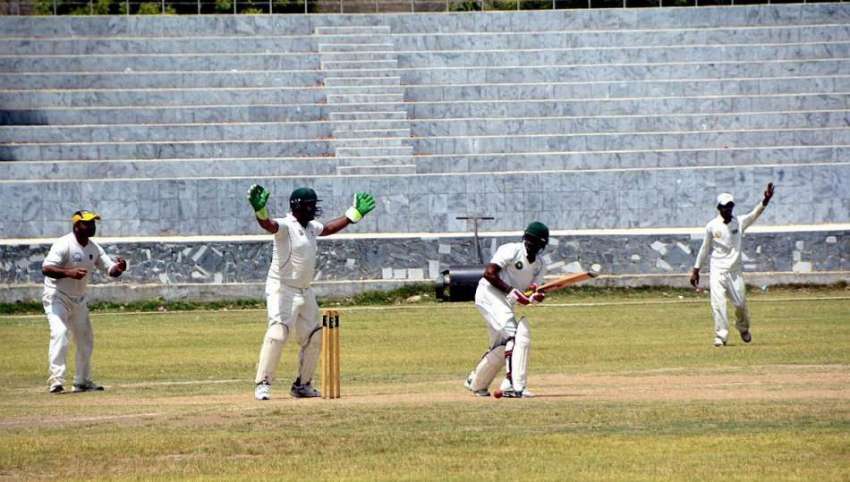 لاڑکانہ: لاڑکانہ اور جیکب آباد کی کرکٹ ٹیموں کے درمیان کھیلے ..