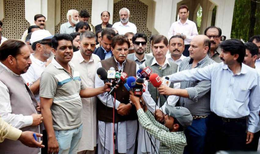 راولپنڈی: وزیراعظم آزاد کشمیر راجہ فاروق حیدر ، اسپیکرقانون ..