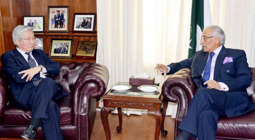 اسلام آباد: وزیر اعظم کے معاون خصوصی برائے امور خارجہ طارق ..