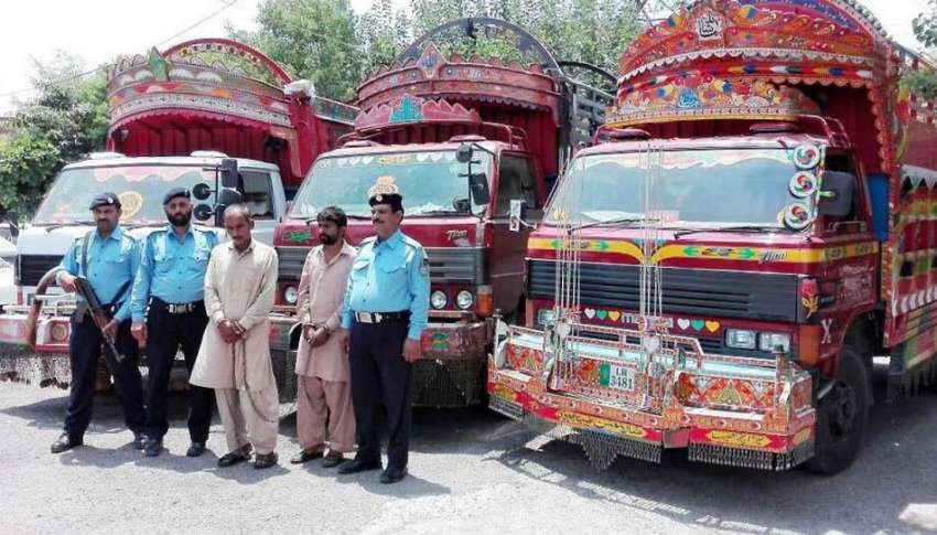 اسلام آباد: اسپیشل انوسٹی گیشن یونٹ کی کاروائی میں گاڑیاں ..