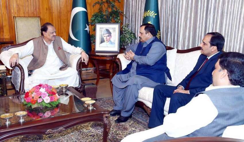 اسلام آباد: صدر ممنون حسین سے ایم این اے ملک ابرار احمد دیگر ..