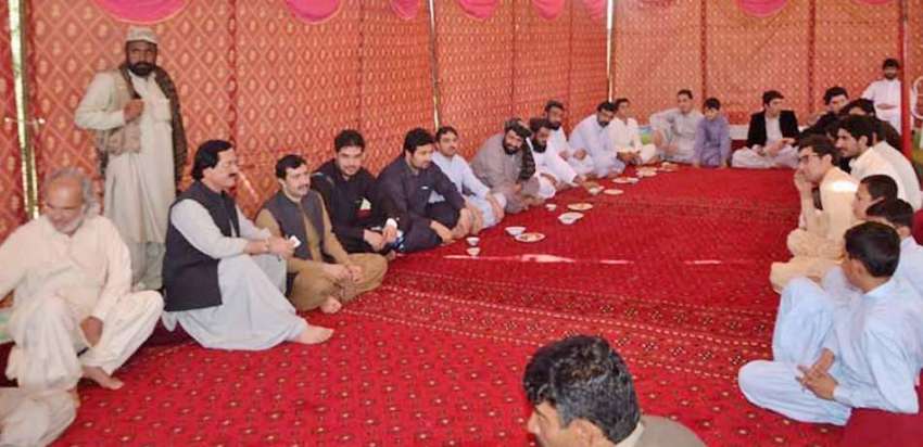 کوئٹہ: صوبائی وزیر نواب ایاز خان جوگیزئی سے مختلف اضلاع ..