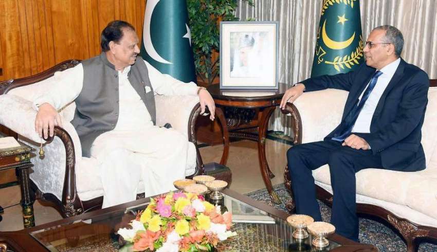 اسلام آباد: صدر ممنون حسین سے پاکستان میں مراکو کے امبیسیڈر ..