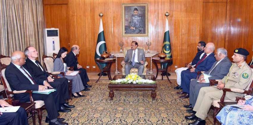 اسلام آباد: صدر ممنون حسین سے ڈائریکٹر جنرل فوڈ اینڈ ایگریکلچر ..