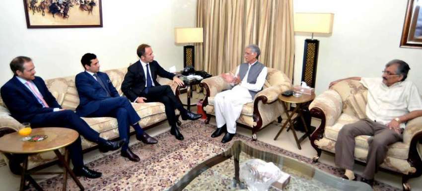 اسلام آباد: وزیر اعلیٰ خیبر پختونخوا اور برطانوی سفیر کے ..