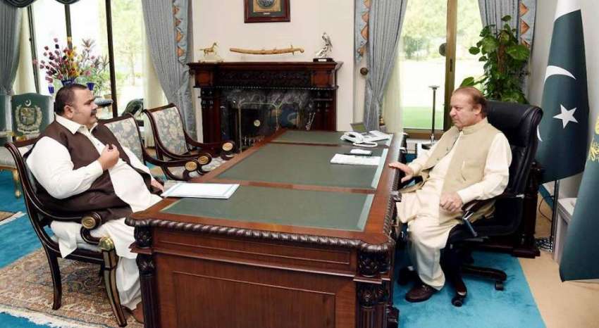 اسلام آباد: وزیر اعظم نواز شریف سے رکن صوبائی اسمبلی رانا ..