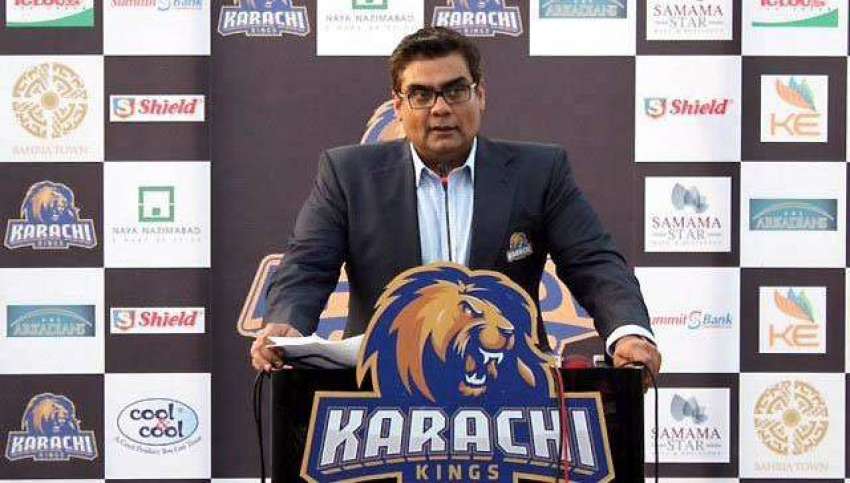 کراچی: پاکستان سپر لیگ سیزن 2کے حوالے سے منعقدہ تقریب میں ..