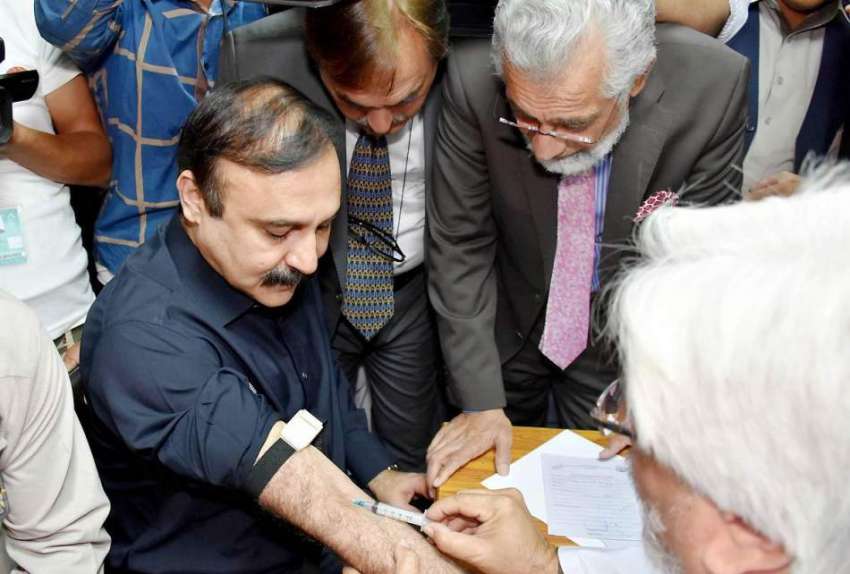 اسلام آباد: وزیر مملکت کیڈ ڈاکٹر طارق فضل چوہدری پمز ہسپتال ..