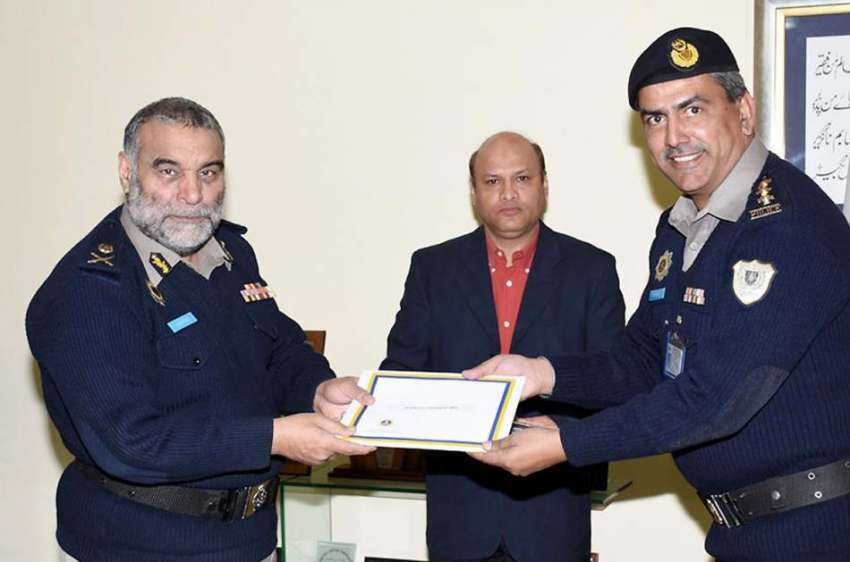 اسلام آباد: انسپکٹر جنرل نیشنل ہائی ویز اینڈ موٹروے پولیس ..