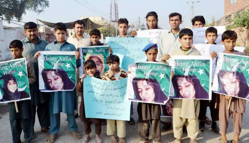 پشاور: ڈاکٹر عافیہ موومنٹ کے زیر اہتمام عافیہ صدیقی کی رہائی ..