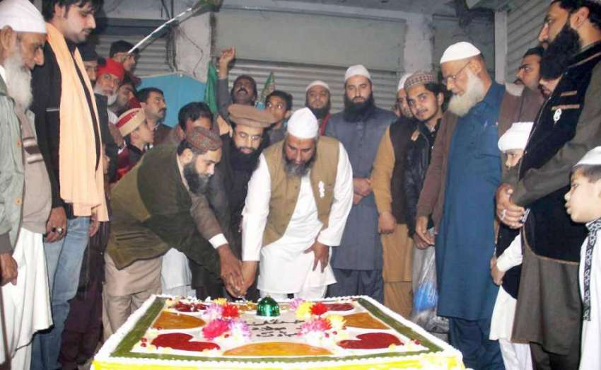 لاہور: جشن عید ملادالنبی ﷺ کے سلسلے میں غلام مصطفی ، عبدالحق ..