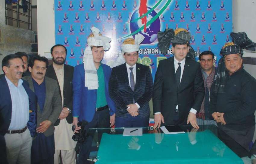 پشاور: ترکمانستان نمائندہ وفد کا سپورٹس رائٹرز ایسوسی ایشن ..