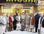 پشاور: کینٹ تاجروں کے صدر مجیب الرحمان کا گولڈ سنٹر الیکشن برائے 2017ٹیپو ..