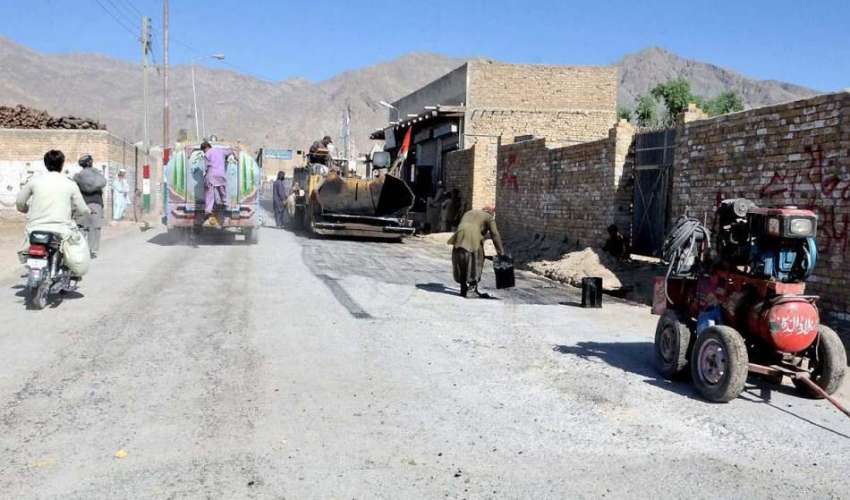 کوئٹہ: نواب ایاز جوگیزئی کے فنڈ سے پشتون آباد میں ترقیاتی ..