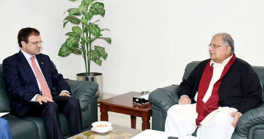 اسلام آباد: وفاقی وزیر میاں ریاض پیرزادہ سے افغانستان کے ..
