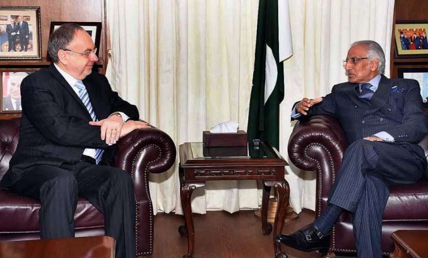 اسلام آباد: وزیر اعظم کے معاون خصوصی سید طارق فاطمی سے رومانیہ ..