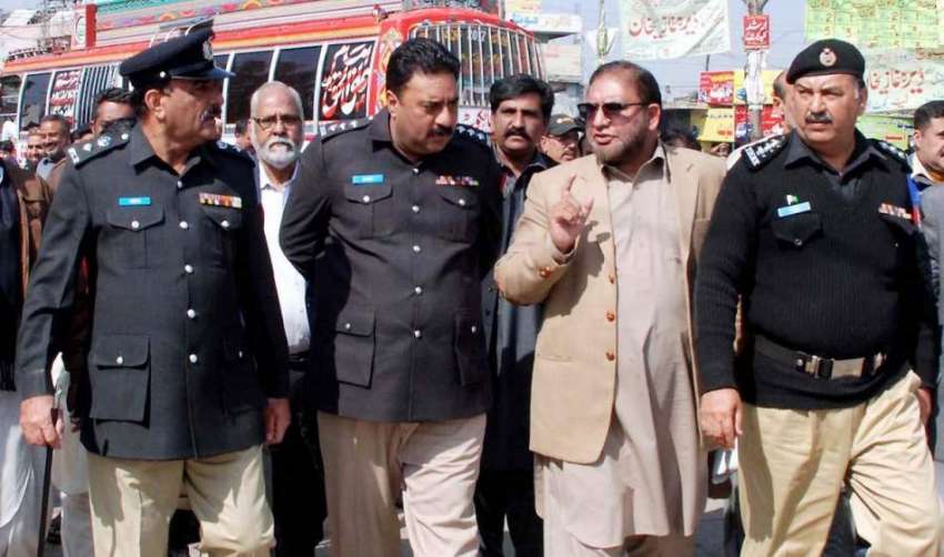 راولپنڈی: ایس پی ملک اقبال پیر ودہائی میں سیکیورٹی کے حوالے ..