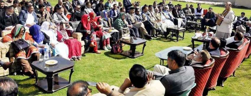 اسلام آباد: پاکستان تحریک انصاف آزاد کشمیر کے صدر بیرسٹر ..