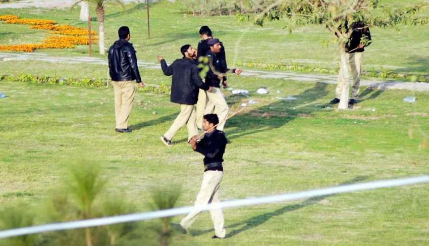 راولپنڈی: سیکیورٹی کے لیے بلائے گئے پنجاب پولیس کے اہلکار ..