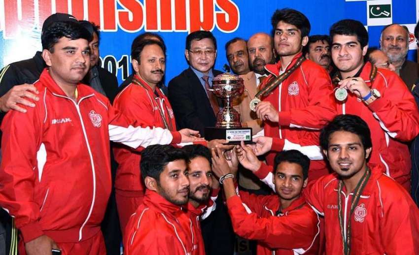 اسلام آباد: 53ویں نیشنل ٹیبل ٹینس کی تقریب تقسیم انعامات ..