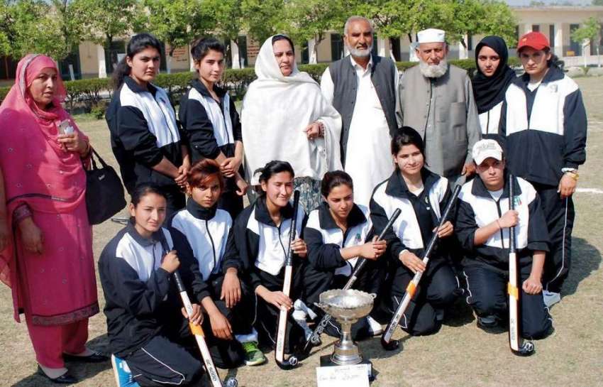پشاور: انڈر 23خیبر پختونخوا گیمز، خواتین کے انٹر ڈسٹرکٹ مقابلوں ..